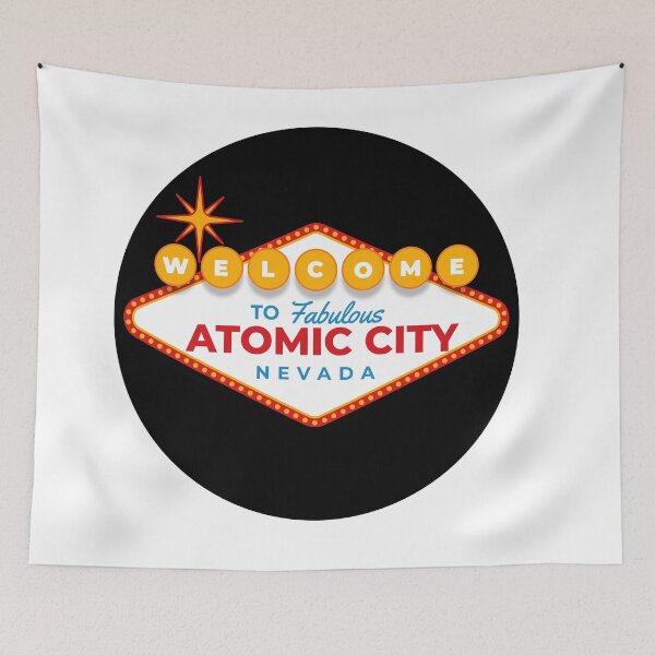 Item preview, Copie de Copie de welcome to atomic city designed and sold by clad63.