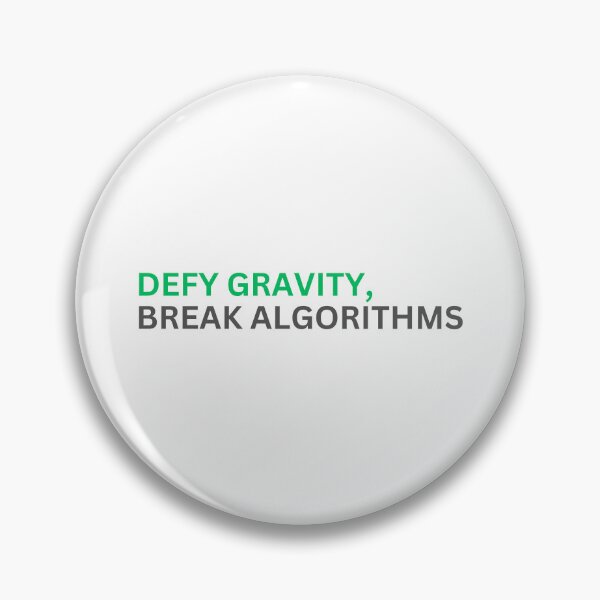 Item preview, Defy gravity break algorithms designed and sold by SWETA HALDER.