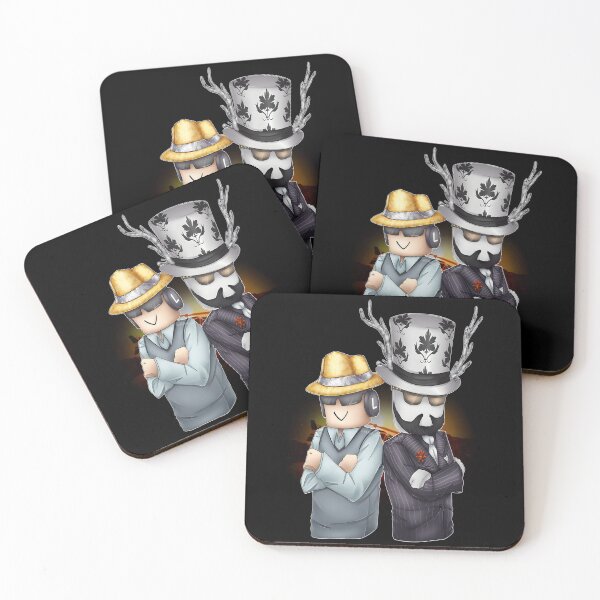 Item preview, Badcc And Asimo Roblox Characters Drawing designed and sold by ABombstore.