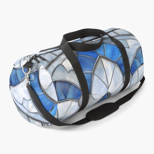Item preview, Stained Glass Nacre Blue Inspired Mosaic Mandala Pattern designed and sold by GrinGalore.