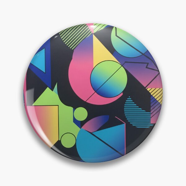 Item preview, Neon Geometry designed and sold by Kaleidoscope Print.