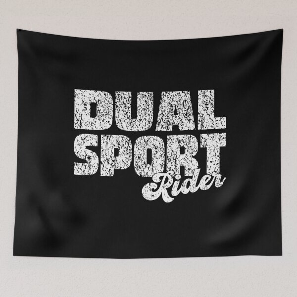Item preview, DUAL SPORT RIDER motorcycle riders enduro trails and motorsport fanatic adventure rider dirt bike designed and sold by Jt41.