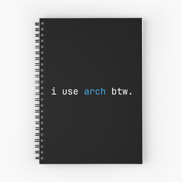 Item preview, i use arch btw. designed and sold by crsvn.png.