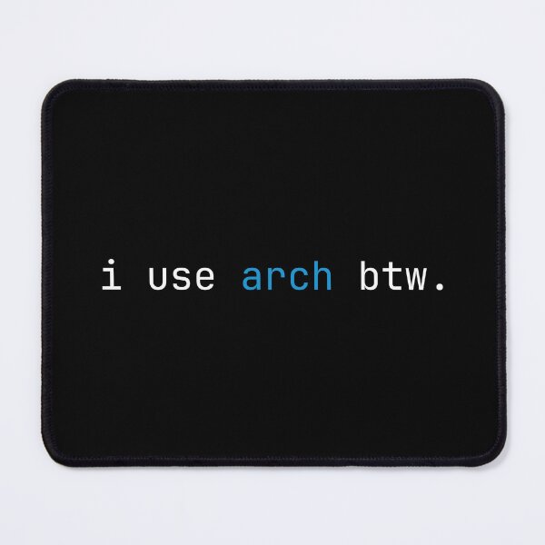 Item preview, i use arch btw. designed and sold by crsvn.png.