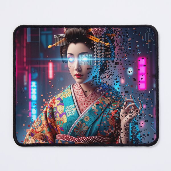 Item preview, Data Geisha: Pixel Decay of Japanese Beauty designed and sold by JapanNeoArt.