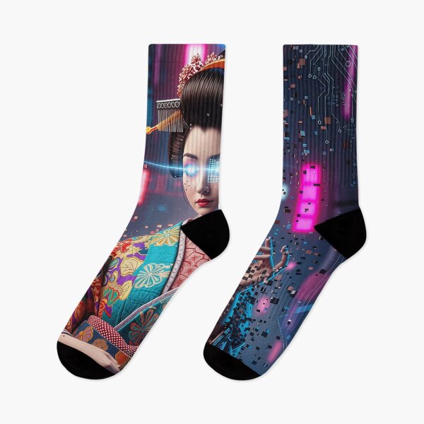Item preview, Data Geisha: Pixel Decay of Japanese Beauty designed and sold by JapanNeoArt.
