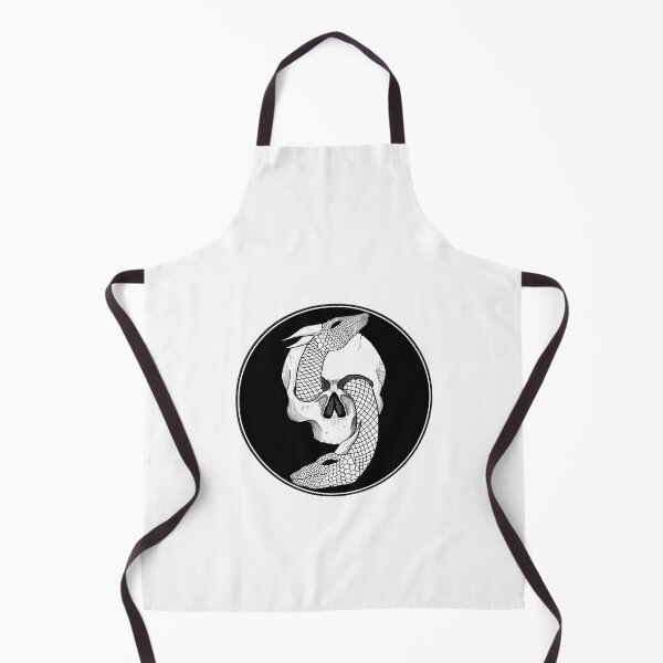 Item preview, Skull  Snakes Black And White designed and sold by CARLOSCASTORES.