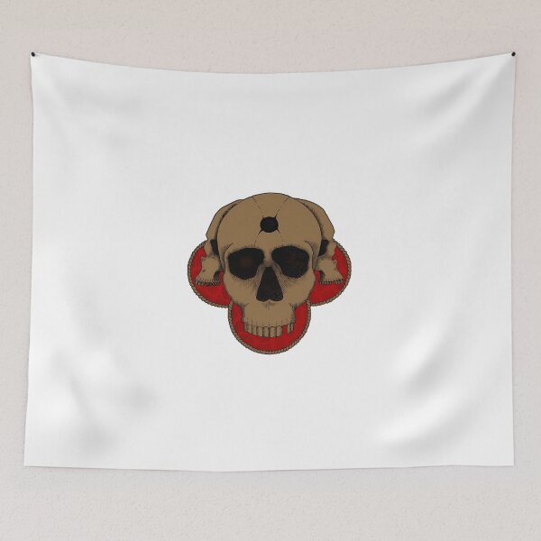 Item preview,  3 Skulls Brown Red  designed and sold by CARLOSCASTORES.