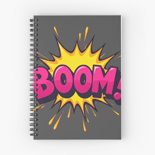 Item preview, BOOM! Comic Book Explosion Pop Art Vector | Dynamic Onomatopoeia Sound Effect Design designed and sold by PixelVibe782.