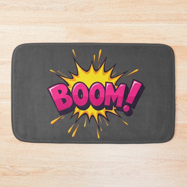Item preview, BOOM! Comic Book Explosion Pop Art Vector | Dynamic Onomatopoeia Sound Effect Design designed and sold by PixelVibe782.