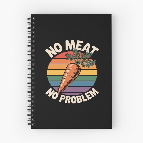 Item preview, No meat no problem Veganism Vegetarian Veggie designed and sold by LeeEvans222.