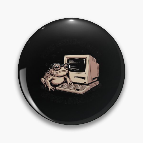 Item preview, Nobody Understands Me Like Artificial Intelligence Frog designed and sold by JonBarnes22.