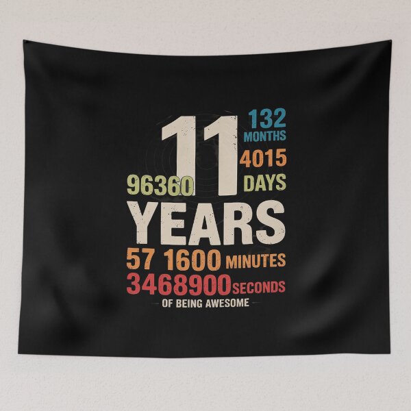 Item preview, 11th Birthday 11 Years Old 132 Months1  designed and sold by MathisBellanger.