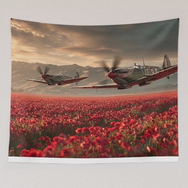 Item preview, Poppies and Propellers designed and sold by Skyframe Aviation.