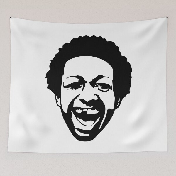 Item preview, Kendrick Nunn Smile Black no Fill Qiangy designed and sold by qiangdade.