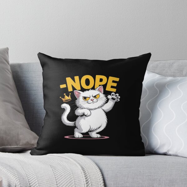 Item preview, NOPE No Kings in America Black Cat Pro Democracy designed and sold by JulienAureo.