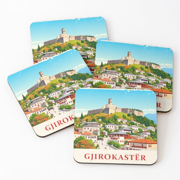 Item preview, Gjirokastër – Albanian Vintage Travel Poster designed and sold by Klysztof.