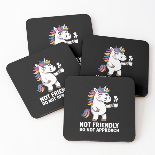 Item preview, Not Friendly Do Not Approach designed and sold by JulienAureo.
