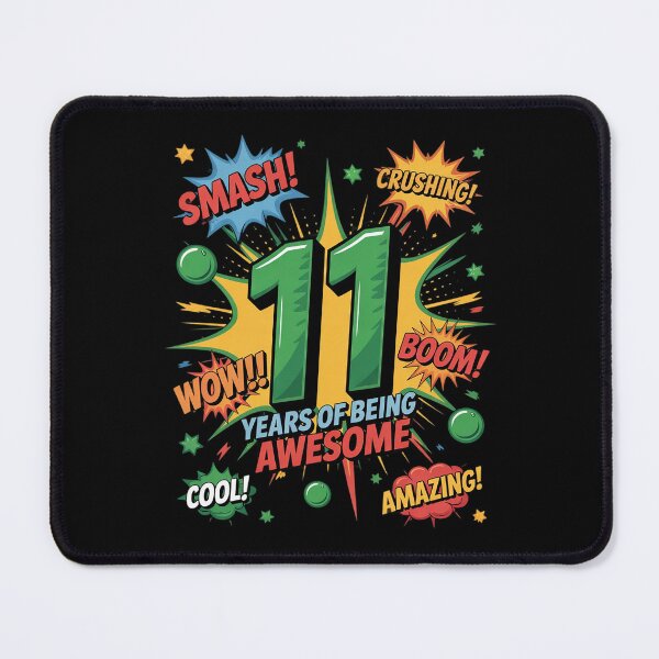 Item preview, 11th Birthday Comic Style Awesome Since 2012 11 Year Old Boy 1 designed and sold by MathisBellanger.