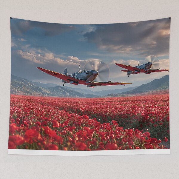 Item preview, Legacy Over the Red designed and sold by Skyframe Aviation.