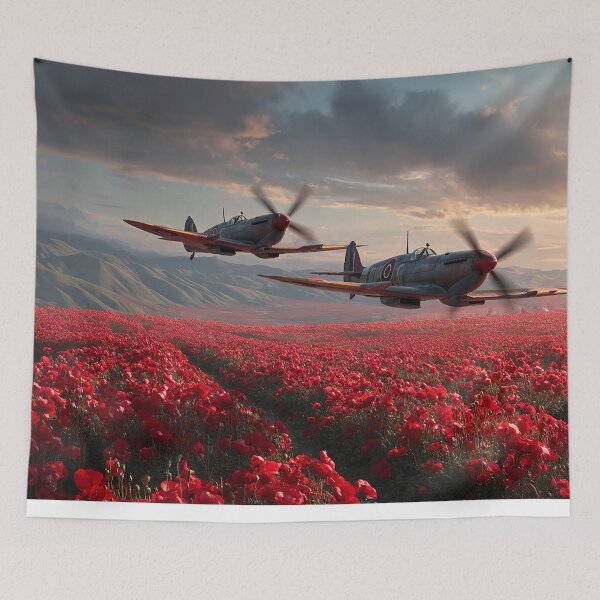 Item preview, Wartime Wings and Peaceful Fields designed and sold by Skyframe Aviation.