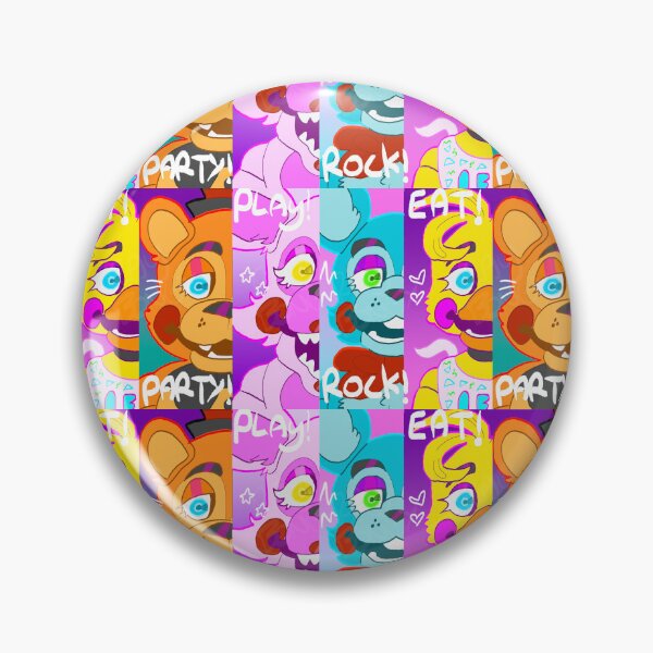 Item preview, FNAF 2 GANG - REDRAW PRINT! designed and sold by RayBongyStore.