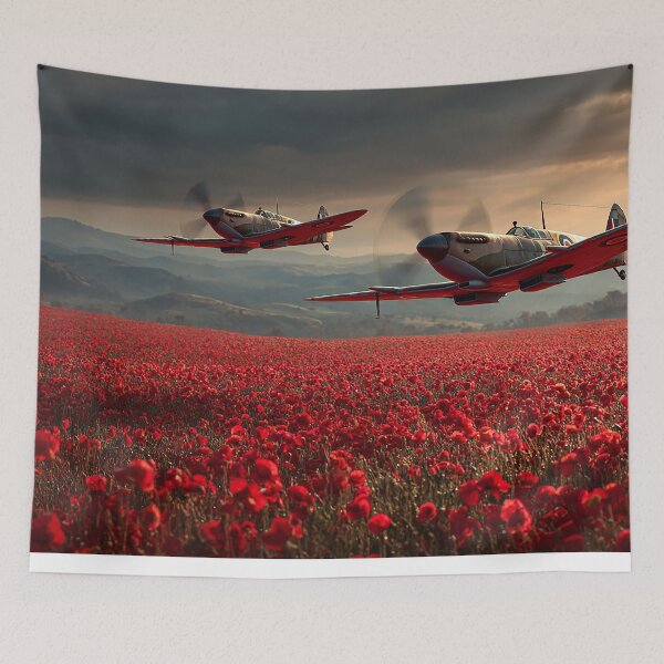 Item preview, Above the Fields of Memory designed and sold by Skyframe Aviation.