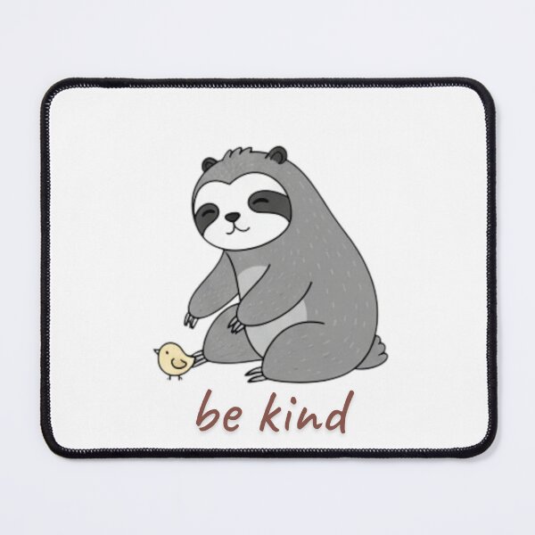 Item preview, Be Kind Sloth & Bird designed and sold by bindusingla.