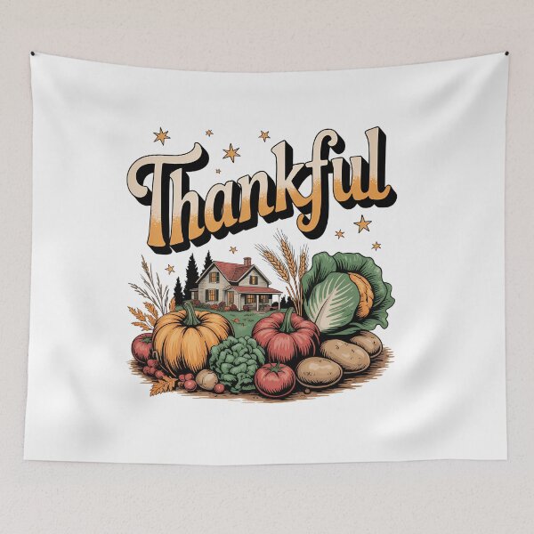 Item preview, Fall Autumn THANKFUL designed and sold by PunkNation-Arts.