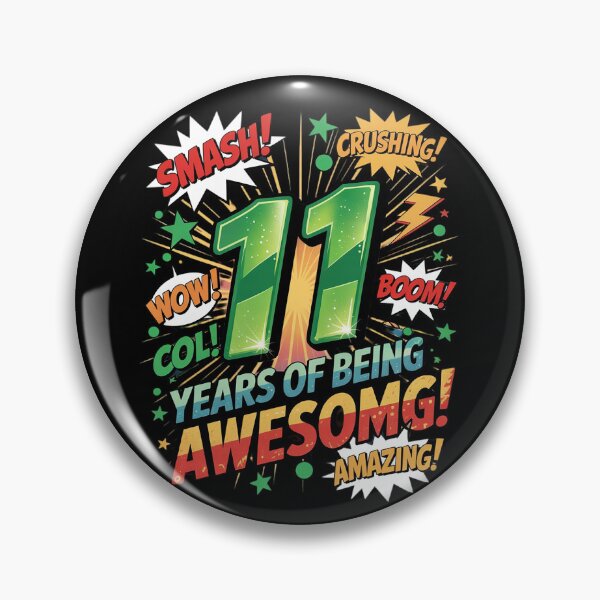 Item preview, 11th Birthday Kids Comic Style Kids Boys 11 Year Old  designed and sold by MathisBellanger.