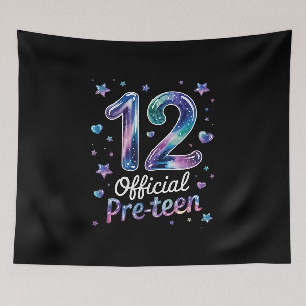 Item preview, 12 Official Pre-Teen 12th Birthday Girl 12 Year Old 1  designed and sold by MathisBellanger.