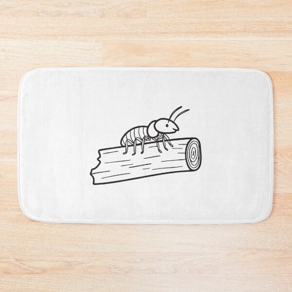 Item preview, A termite crawling on a broken wooden plank designed and sold by rasagamastore.