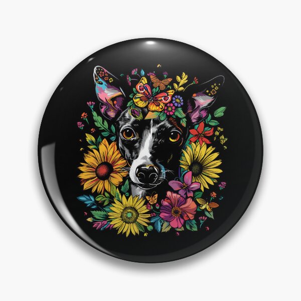 Item preview, Funny Whippet Floral Colorful Mom Dad Kids designed and sold by rafaeltto.
