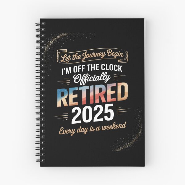 Artikelvorschau, Off the Clock Offiziell im Ruhestand 2025 Jeder Tag ist ein Wochenende entworfen und verkauft von tabdejinti.