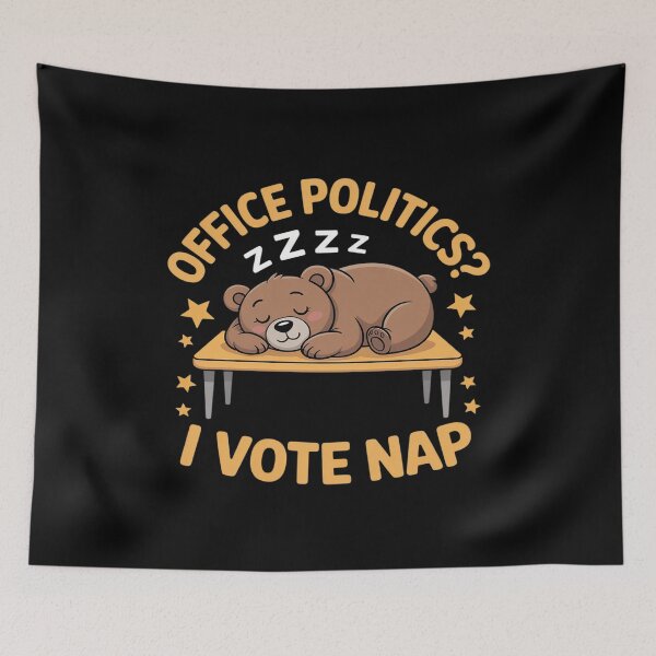 Item preview, OFFICE POLITICS I VOTE NAP designed and sold by tabdejinti.