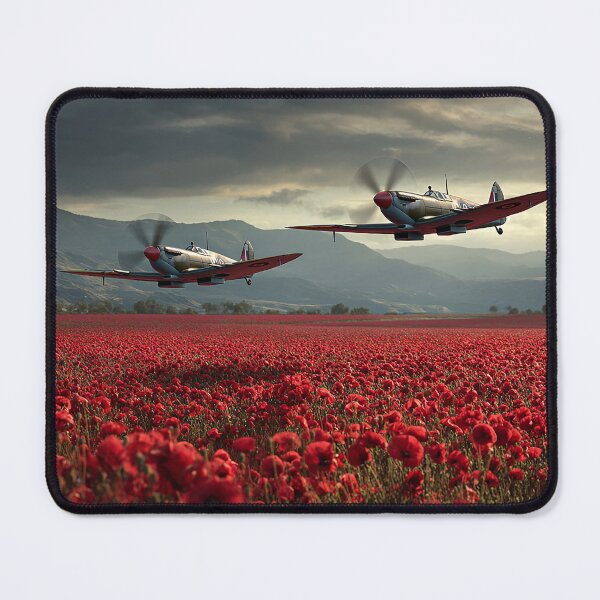 Item preview, Spitfires in Silent Salute designed and sold by Skyframe Aviation.