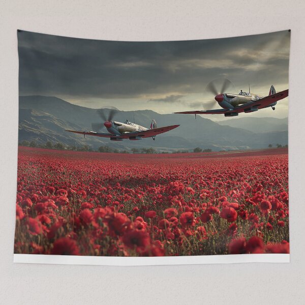 Item preview, Spitfires in Silent Salute designed and sold by Skyframe Aviation.