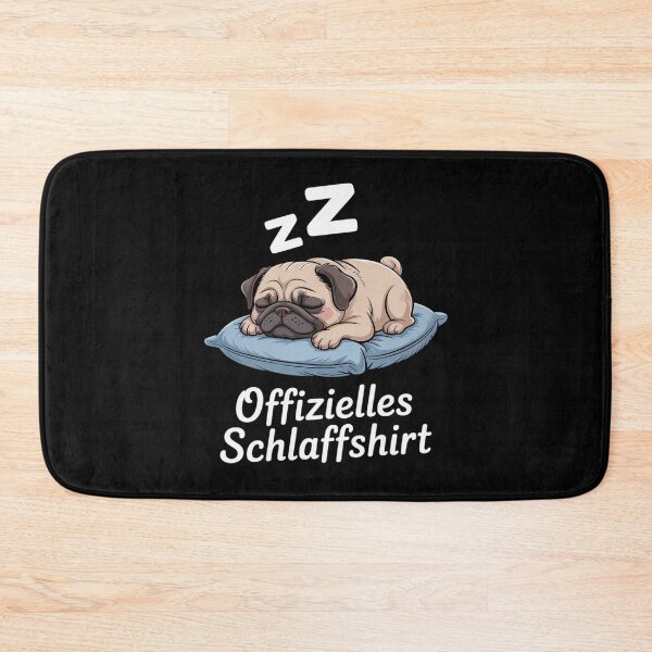 Item preview, Official Sleep Puggle Pug Lover Pug Holder designed and sold by ticlitule.