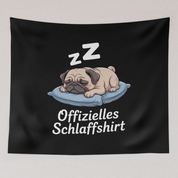 Item preview, Official Sleep Puggle Pug Lover Pug Holder designed and sold by ticlitule.
