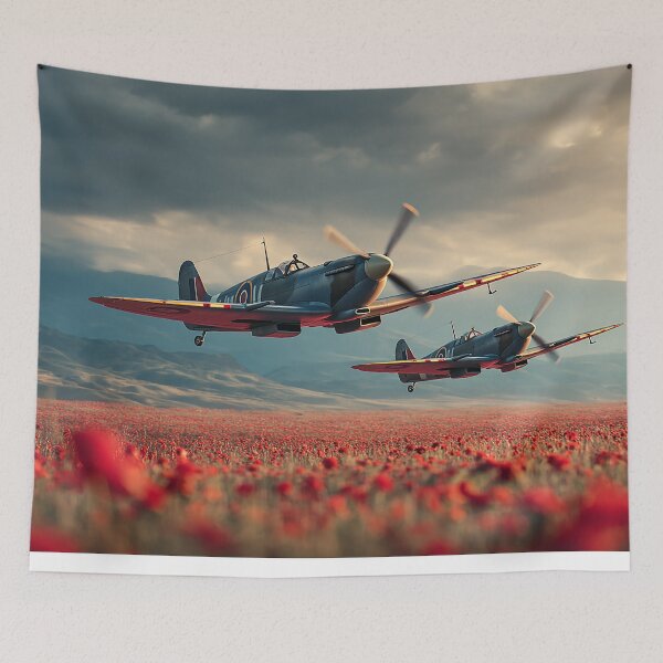 Item preview, Spitfires Over Silence designed and sold by Skyframe Aviation.