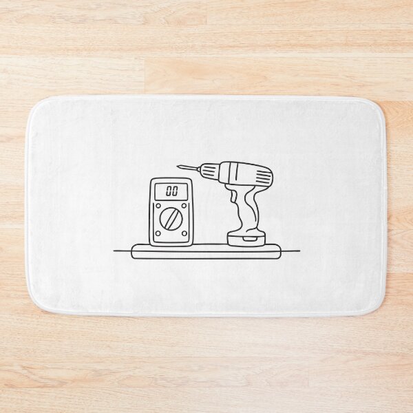 Item preview, A test meter sitting beside a power drill on a bench designed and sold by rasagamastore.