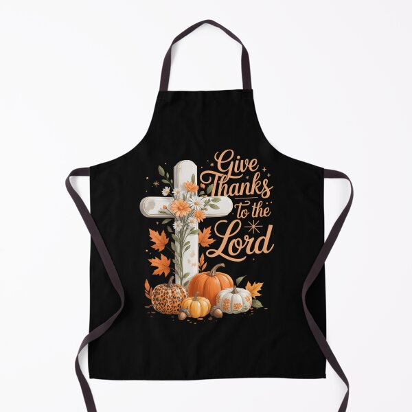 Item preview, Give Thanks To The Lord Jesus Thanksgiving Autumn Christian designed and sold by PunkNation-Arts.