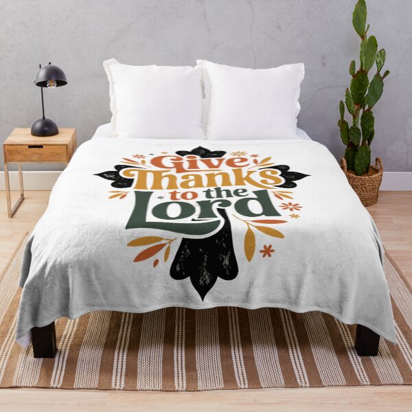 Item preview, Give Thanks To The Lord designed and sold by PunkNation-Arts.