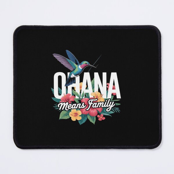 Item preview, Ohana Means Family Hawaii Hibiscus Flower designed and sold by ticlitule.