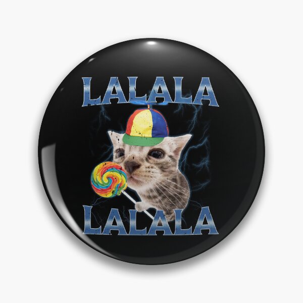 Item preview, Silly Lalala Cat Meme With Propeller Hat And Candy designed and sold by elderberry.