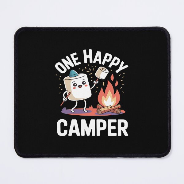 Item preview, One Happy Camper Toddler Boy Funny Marshmallow Camping designed and sold by BiellaSar.