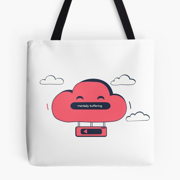 Item preview, Sad Cloud – Mentally Buffering designed and sold by Overthink Juice.
