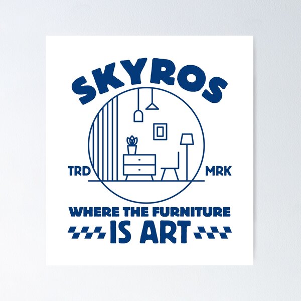 Item preview, Skyros: where furniture is art (Skyros Greece) designed and sold by Peerless-Prime.