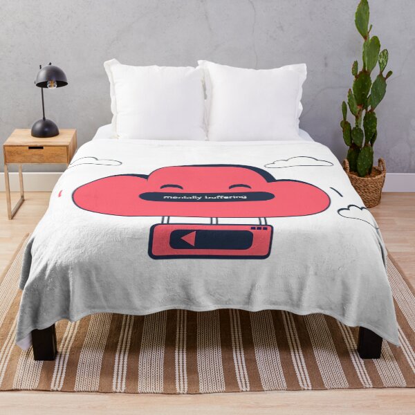 Item preview, Sad Cloud – Mentally Buffering designed and sold by Overthink Juice.