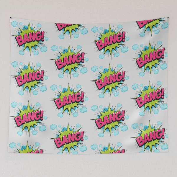 Item preview, BANG! Comic Book Pop Art Explosion | Vibrant Onomatopoeia Sound Effect Vector Design designed and sold by PixelVibe782.